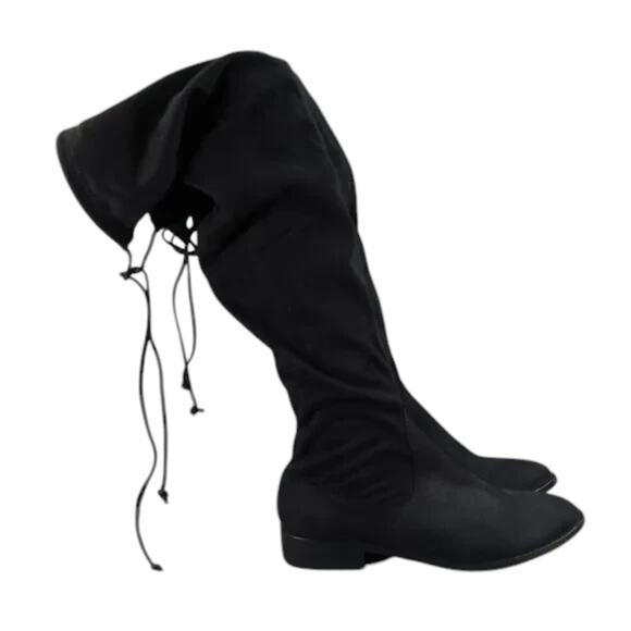 Steve Madden Shoes Womens 6.5 Boots Fashion Over The Knee Thigh High Tie Classic - Picture 1 of 15